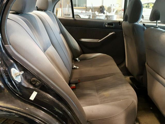 2HGES267X3H611672 - 2003 HONDA CIVIC EX შავი ფოტო 6