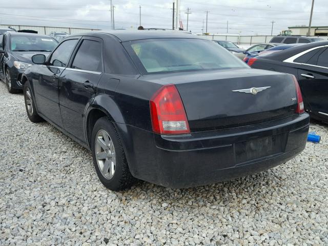 2C3KA43R86H471877 - 2006 CHRYSLER 300 BLACK photo 3