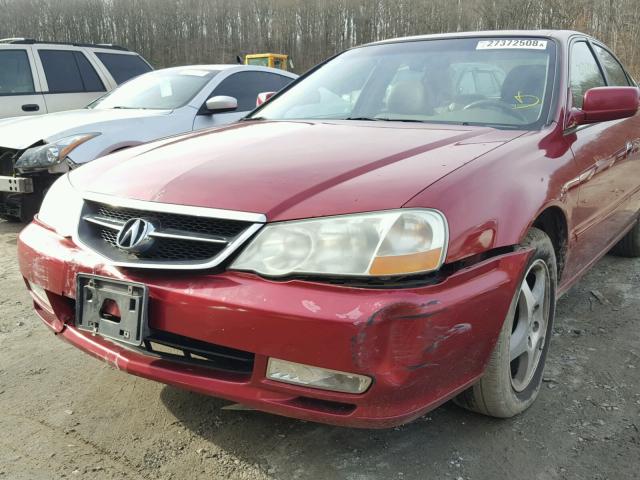 19UUA56603A013435 - 2003 ACURA 3.2TL RED photo 9