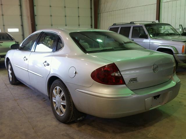 2G4WC532651291638 - 2005 BUICK LACROSSE C SILVER photo 3