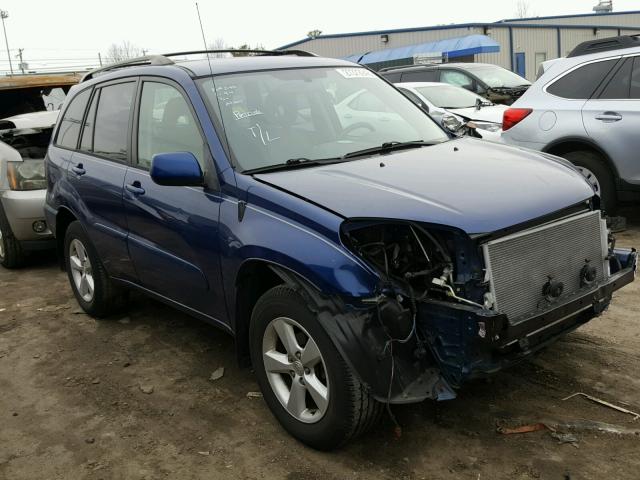 JTEGD20V240019046 - 2004 TOYOTA RAV4 BLUE photo 1