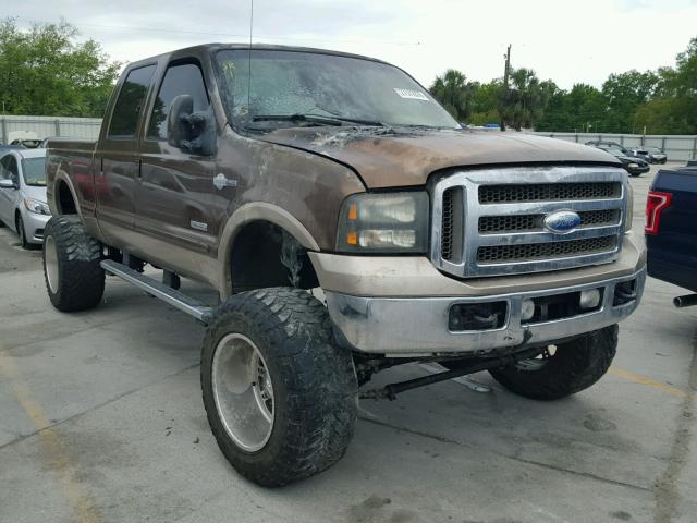 1FTWW31P66EC63241 - 2006 FORD F350 SRW S BROWN photo 1