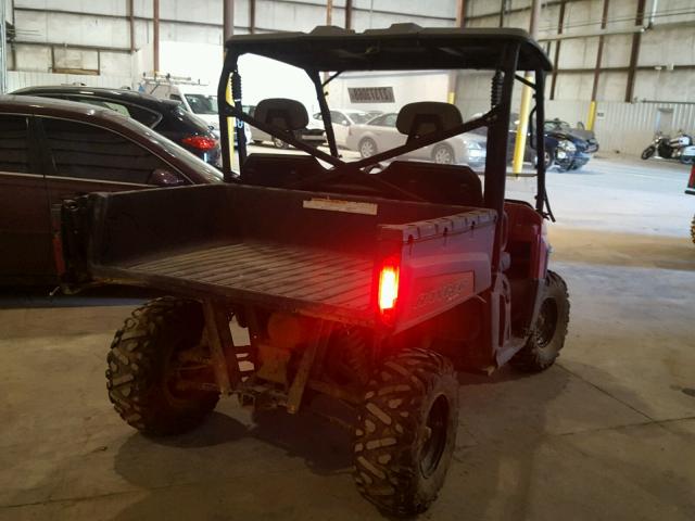 4XATH76A7C4276761 - 2012 POLARIS RANGER 800 RED photo 4