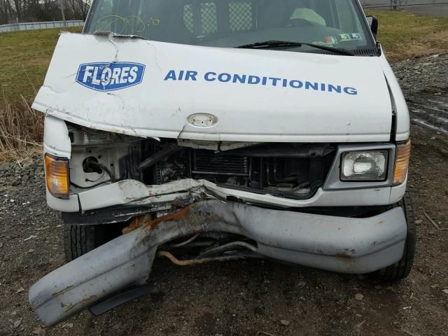 1FTNE24L5XHB07239 - 1999 FORD ECONOLINE WHITE photo 7