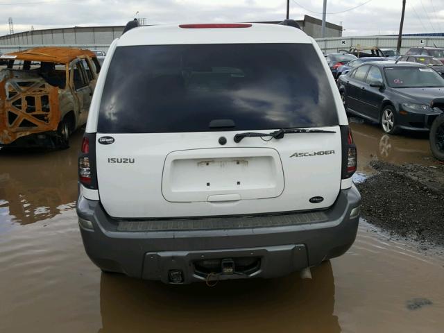 4NUES16S846105097 - 2004 ISUZU ASCENDER S 白色 照片 9