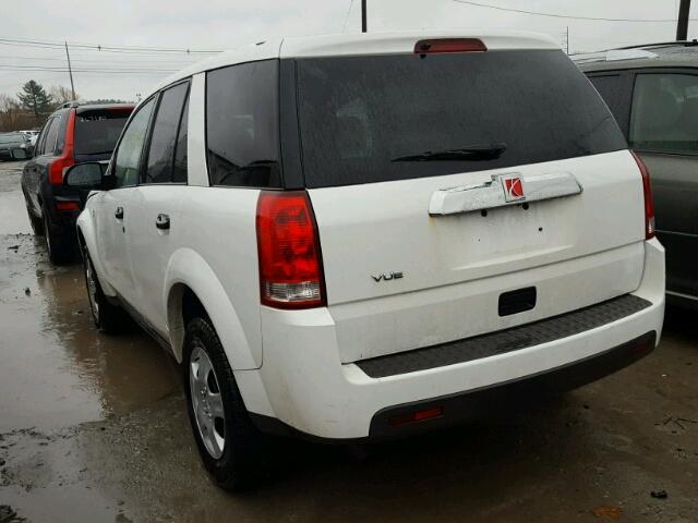 5GZCZ33D76S855275 - 2006 SATURN VUE WHITE photo 3