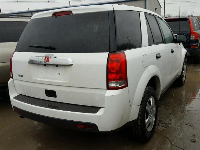 5GZCZ33D76S855275 - 2006 SATURN VUE WHITE photo 4