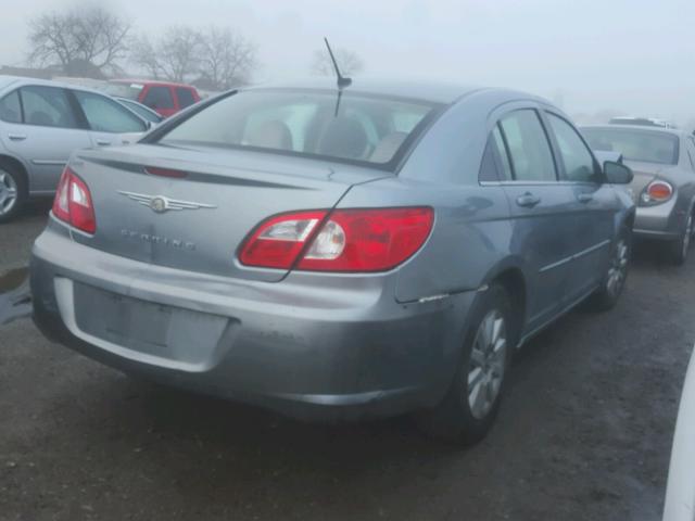 1C3LC46J68N237008 - 2008 CHRYSLER SEBRING LX GRAY photo 4