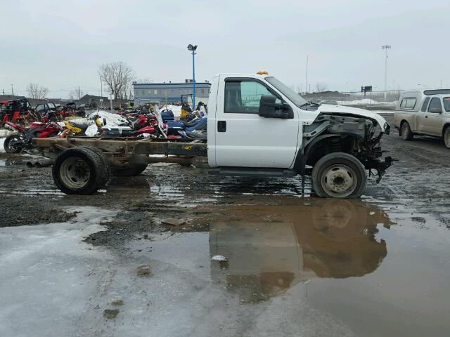 1FDAF56R29EA61528 - 2009 FORD F550 SUPER WHITE photo 9