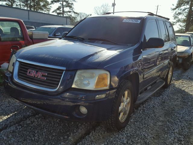 1GKDS13S622265242 - 2002 GMC ENVOY BLUE photo 2