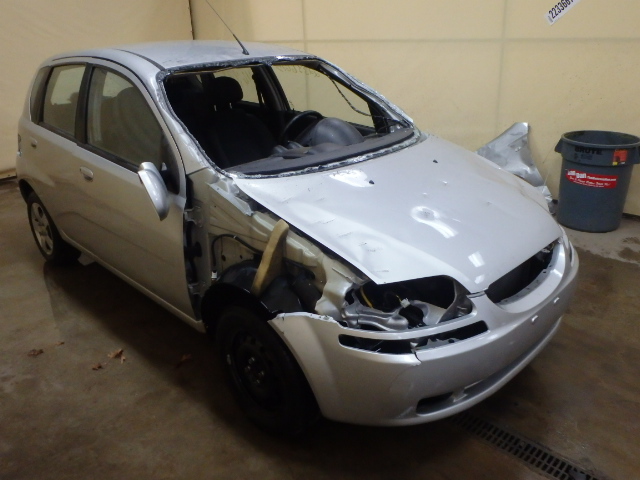 KL1TD666X8B211892 - 2008 CHEVROLET AVEO BASE Արծաթագույն լուսանկար 1