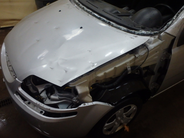 KL1TD666X8B211892 - 2008 CHEVROLET AVEO BASE Արծաթագույն լուսանկար 10