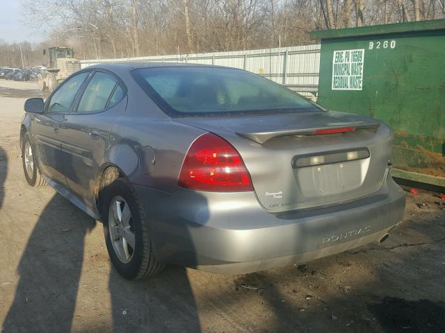 2G2WP552771103738 - 2007 PONTIAC GRAND PRIX GRAY photo 3