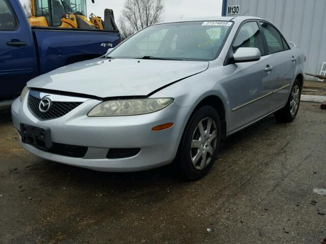 1YVFP80C155M34270 - 2005 MAZDA 6 I Արծաթագույն լուսանկար 2