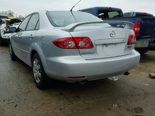 1YVFP80C155M34270 - 2005 MAZDA 6 I Արծաթագույն լուսանկար 3