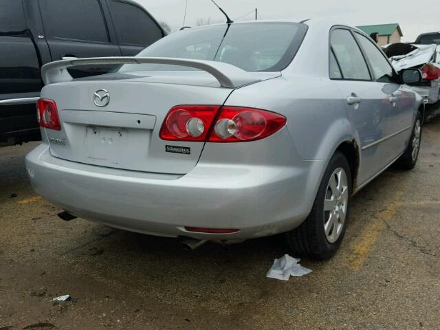 1YVFP80C155M34270 - 2005 MAZDA 6 I Արծաթագույն լուսանկար 4