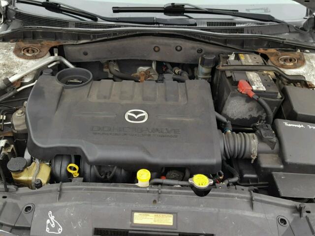 1YVFP80C155M34270 - 2005 MAZDA 6 I Արծաթագույն լուսանկար 7