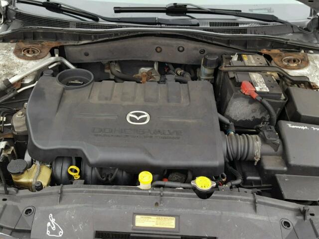 1YVFP80C155M34270 - 2005 MAZDA 6 I SILVER photo 7