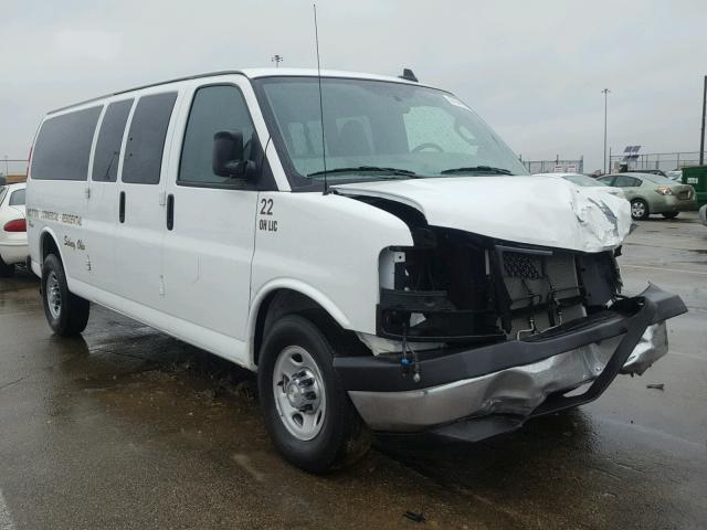 1GAZGPFG4H1136775 - 2017 CHEVROLET EXPRESS G3 WHITE photo 1