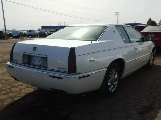 1G6EL12Y01B101490 - 2001 CADILLAC ELDORADO E WHITE photo 4