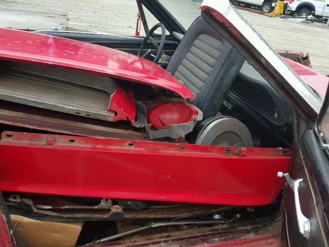 6F08T362923 - 1966 FORD MUSTANG RED photo 5