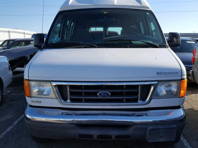 1FTNS24W47DB10658 - 2007 FORD ECONOLINE WHITE photo 9