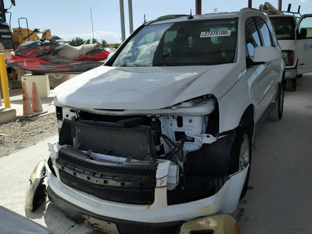 2CNDL63F566209547 - 2006 CHEVROLET EQUINOX LT WHITE photo 2