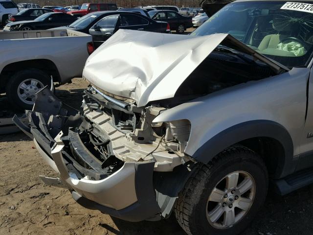 1FMEU73E76UB73912 - 2006 FORD EXPLORER X SILVER photo 9