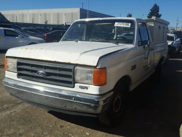 1FTDF15Y6JLA77508 - 1988 FORD F150 WHITE photo 2