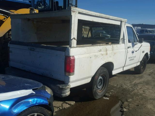 1FTDF15Y6JLA77508 - 1988 FORD F150 WHITE photo 4