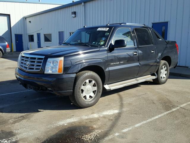 3GYEK62N15G236892 - 2005 CADILLAC ESCALADE E BLACK photo 2