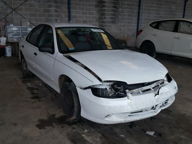 1G1JC52F437324857 - 2003 CHEVROLET CAVALIER WHITE photo 1