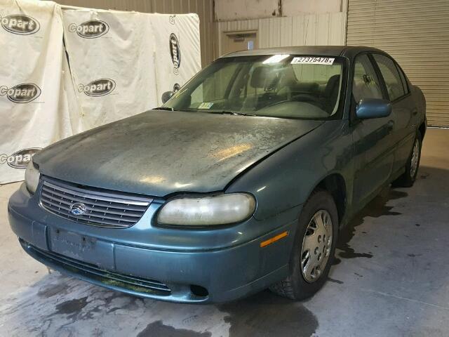 1G1ND52T0XY108198 - 1999 CHEVROLET MALIBU GREEN photo 2