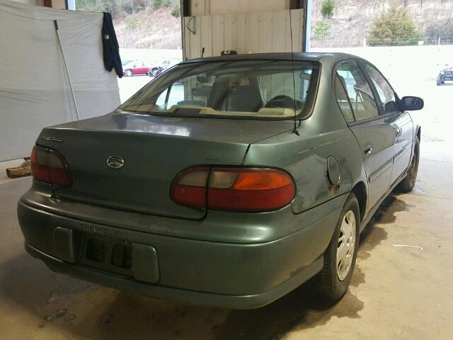 1G1ND52T0XY108198 - 1999 CHEVROLET MALIBU GREEN photo 4