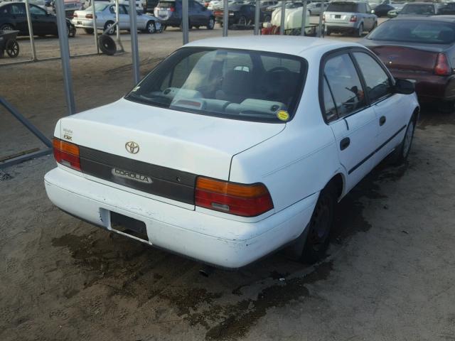 JT2AE09B3R0079096 - 1994 TOYOTA COROLLA LE WHITE photo 4