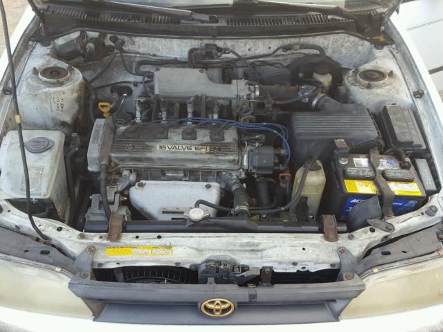 JT2AE09B3R0079096 - 1994 TOYOTA COROLLA LE WHITE photo 7