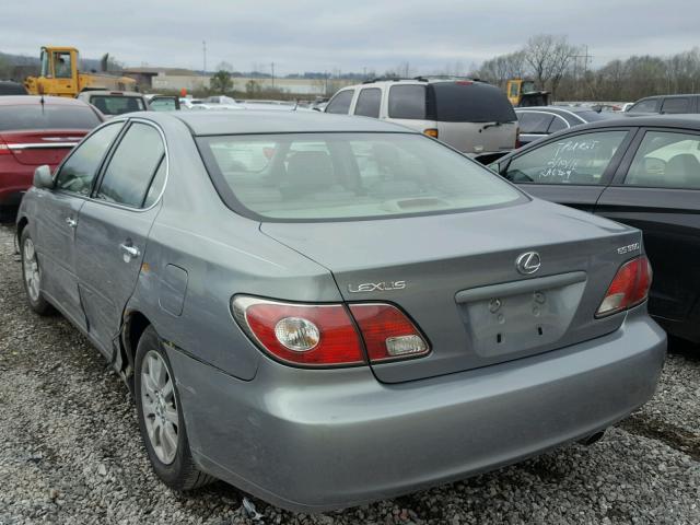 JTHBA30GX40007479 - 2004 LEXUS ES 330 GRAY photo 3