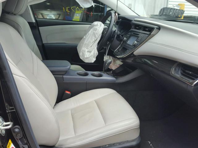 4T1BK1EB2FU188942 - 2015 TOYOTA AVALON XLE BLACK photo 5