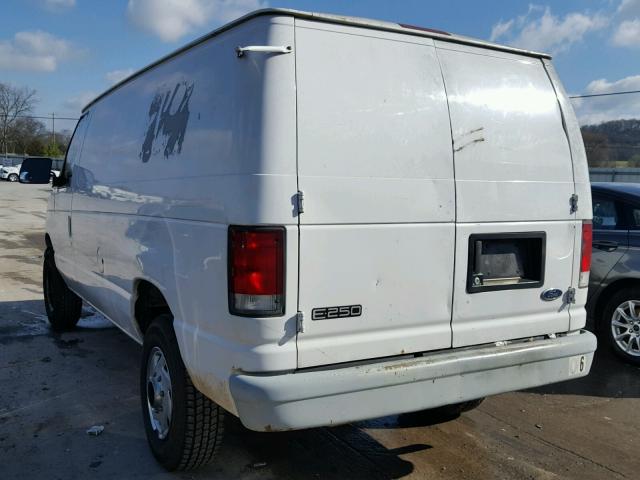 1FTNE2423YHB02971 - 2000 FORD ECONOLINE WHITE photo 3