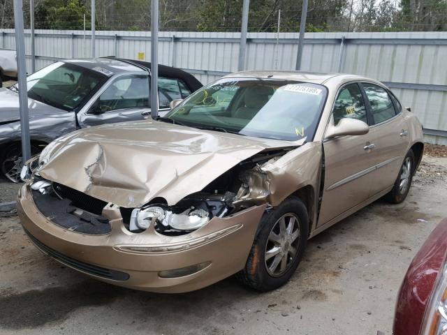 2G4WD562651213448 - 2005 BUICK LACROSSE C GOLD photo 2