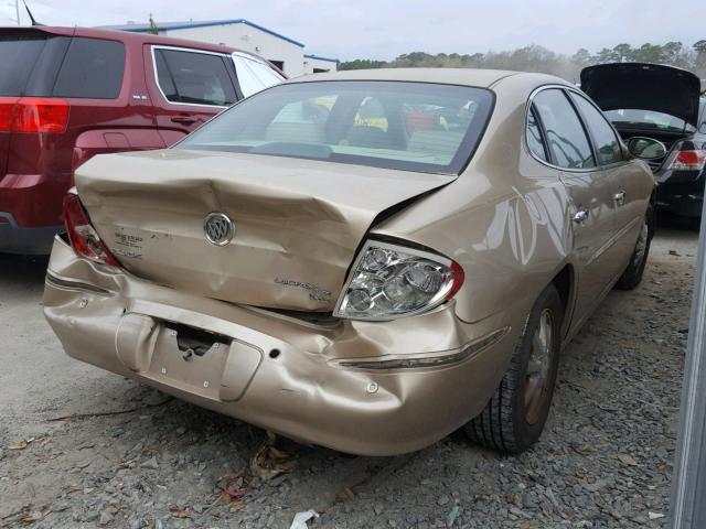 2G4WD562651213448 - 2005 BUICK LACROSSE C GOLD photo 4