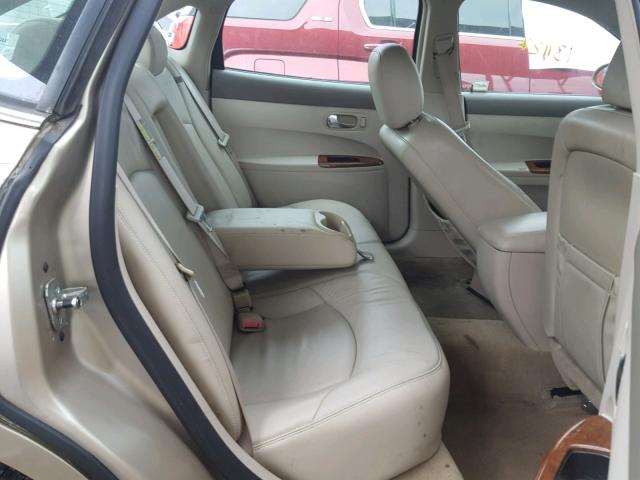 2G4WD562651213448 - 2005 BUICK LACROSSE C GOLD photo 6