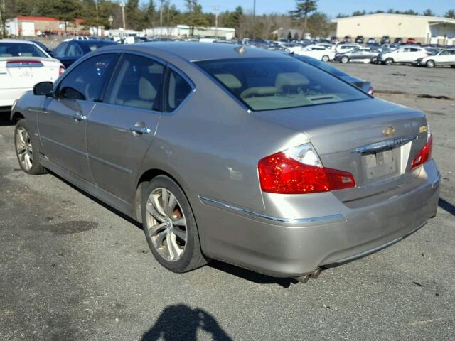 JNKAY01F88M650052 - 2008 INFINITI M35 BASE TAN photo 3