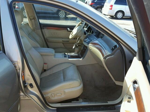 JNKAY01F88M650052 - 2008 INFINITI M35 BASE TAN photo 5