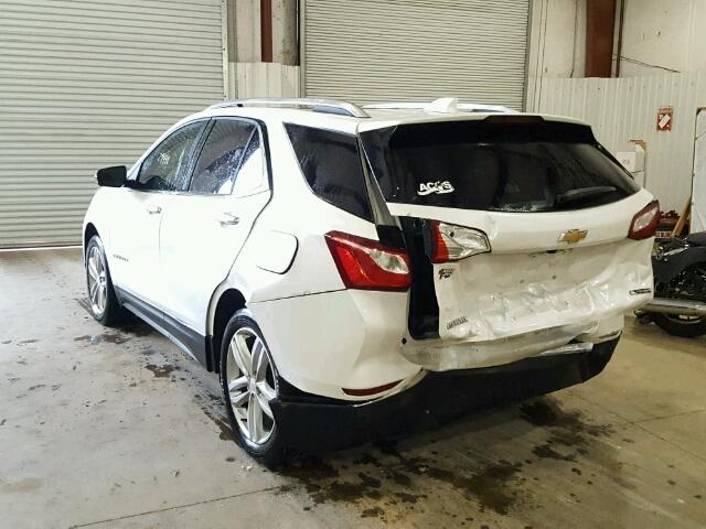 2GNAXMEV1J6105805 - 2018 CHEVROLET EQUINOX PR WHITE photo 3