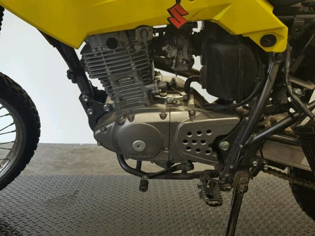 JS1SH42A5F2100164 - 2015 SUZUKI DR200 S YELLOW photo 6