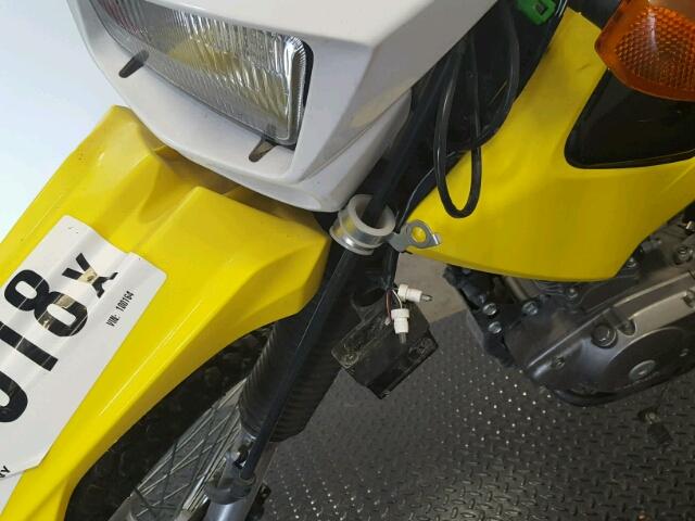 JS1SH42A5F2100164 - 2015 SUZUKI DR200 S YELLOW photo 9