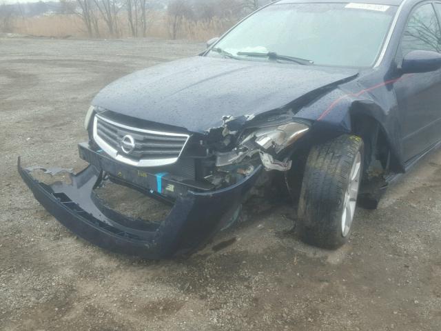 1N4BA41E17C842206 - 2007 NISSAN MAXIMA SE BLUE photo 9