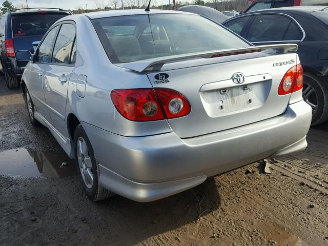 1NXBR32E16Z691612 - 2006 TOYOTA COROLLA CE GRAY photo 3