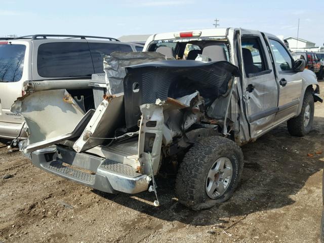 1GTDT136348172111 - 2004 GMC CANYON TAN photo 4